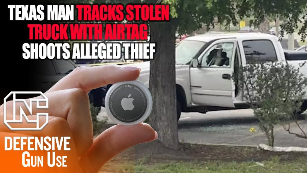 Texas Man Tracks Stolen Truck With AirTag, Shoots Alleged Thief