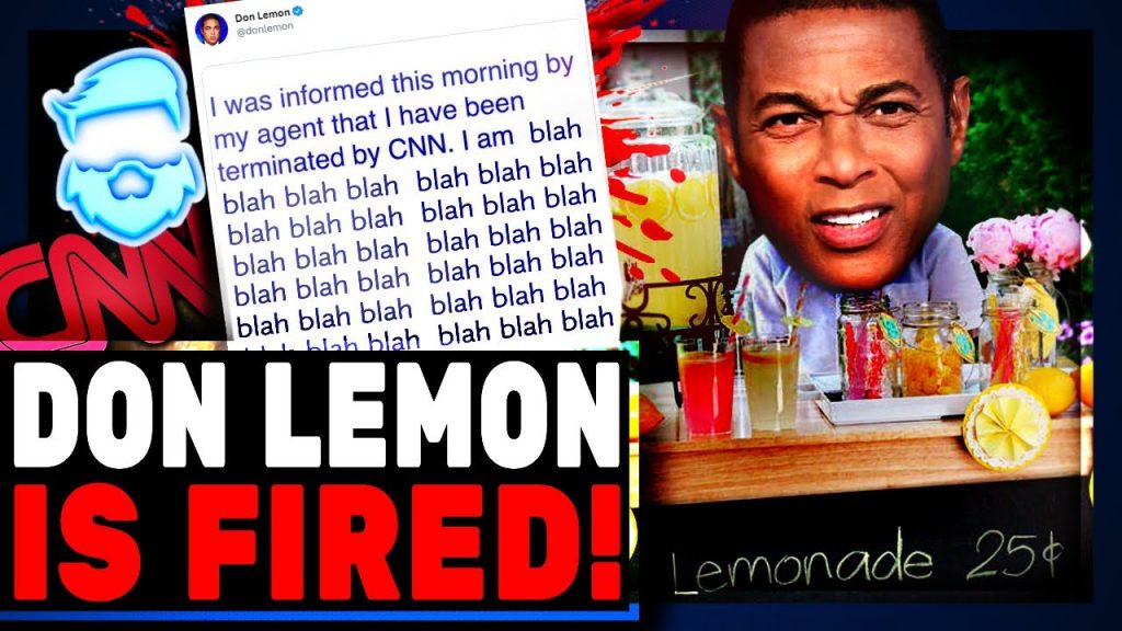 Cnn Just Fired Don Lemon & He Has A Meltdown On Twitter! Why This Is Different Than Tucker Carlson