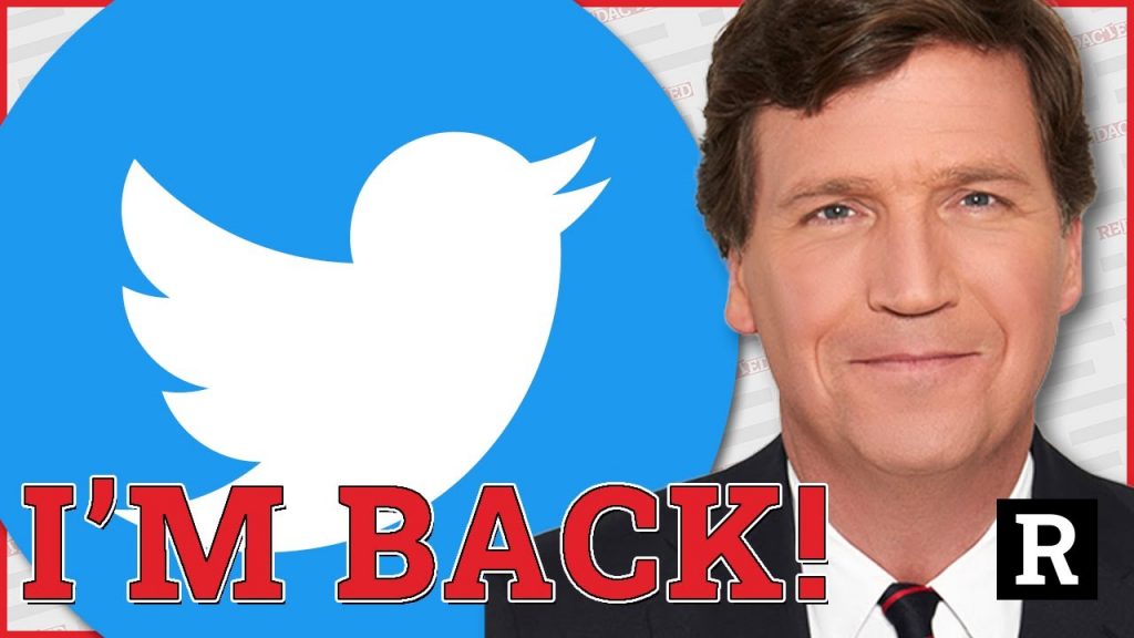 Holy SH*T! Tucker Carlson launches new show on Twitter | Redacted with Clayton Morris