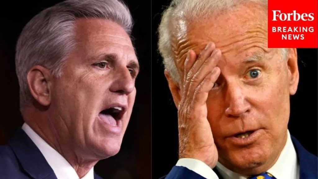 JUST IN: McCarthy Asked About FBI Not Handing Over Doc That May Show Biden Allegedly Taking Bribe