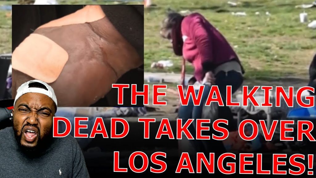 Homeless People High On Flesh Eating ‘Zombie’ Drug Mixed With Fentanyl Take Over Los Angeles Streets