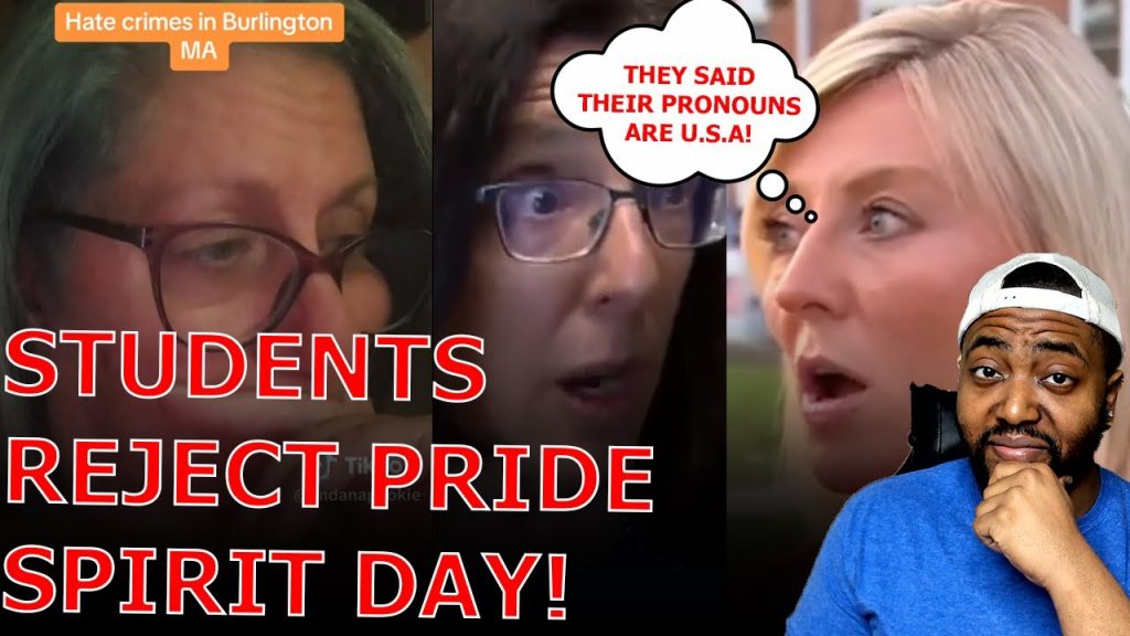 WOKE Parents MELT DOWN Over BASED Students DESTROYING School Pride Day Decorations In PROTEST!