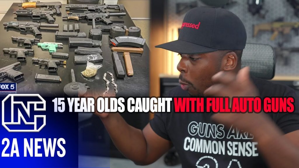 15 Year Olds Caught With Full Auto Guns Proves Gun Control Won’t Stop Criminals From Getting Guns