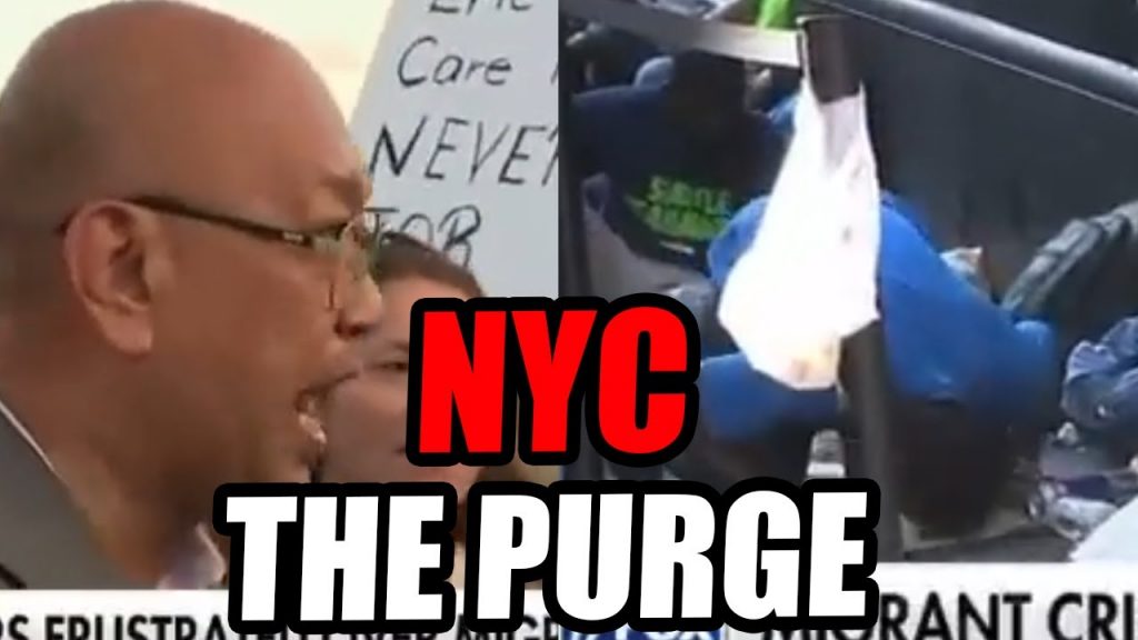 The NYC PURGE has begun! The NYC PURGE has begun!
