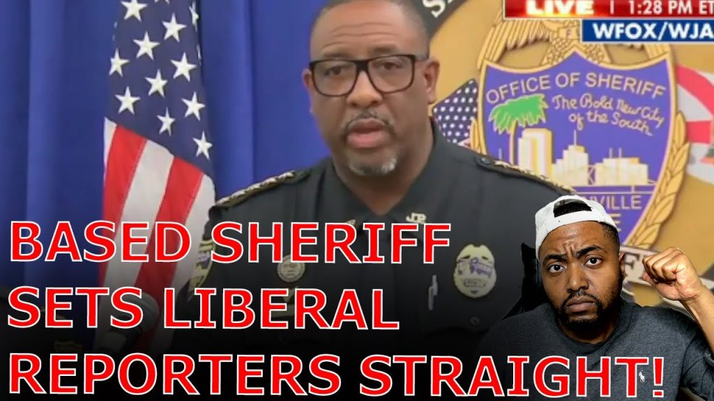 BASED Black Jacksonville Sheriff SHUTS DOWN Liberal Reporters Anti Gun And Race Baiting Propaganda!