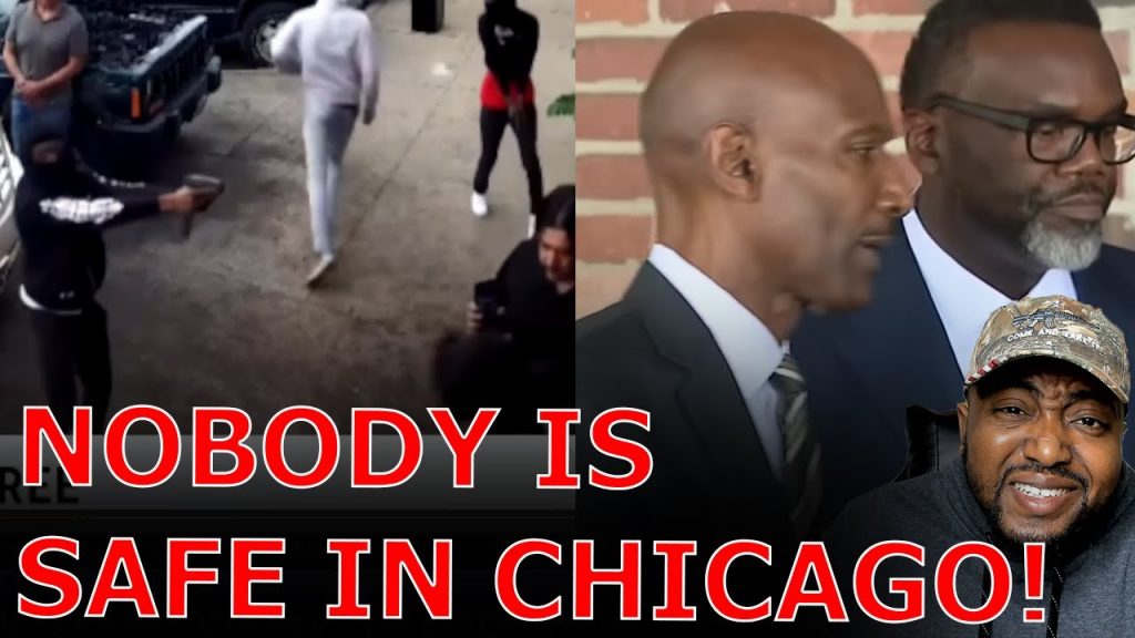 Chicago News Crew ROBBED At Gun Point While Covering Robberies As Brandon Johnson Avoids Questions! Chicago News Crew ROBBED At Gun Point While Covering Robberies As Brandon Johnson Avoids Questions!