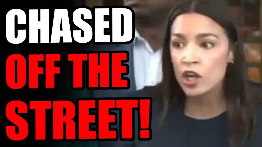 AOC & friends get CHASED OFF THE STREETS in NYC during giant protest!!! AOC & friends get CHASED OFF THE STREETS in NYC during giant protest!!!