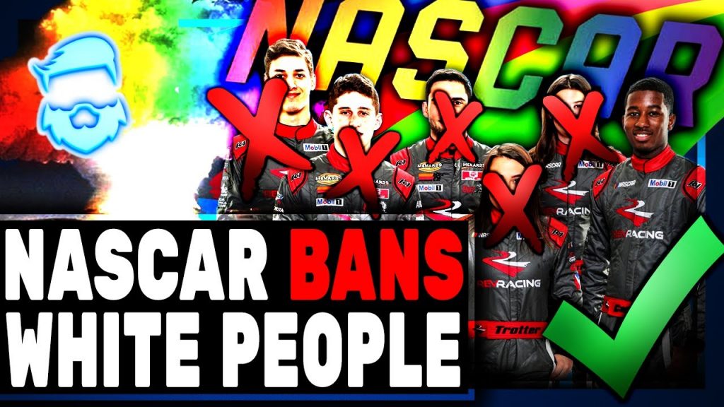 NASCAR BANS All White People From Driver Programs, Pit Crew & Much More! Even If Your HALF WHITE! NASCAR BANS All White People From Driver Programs, Pit Crew & Much More! Even If Your HALF WHITE!