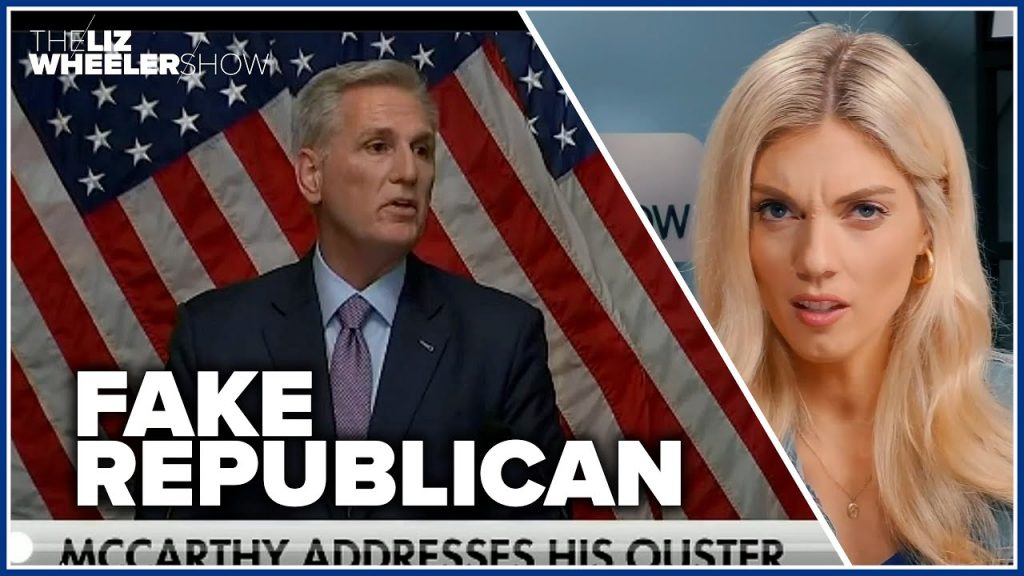 Kevin McCarthy DISMISSES Republicans on his way out Kevin McCarthy DISMISSES Republicans on his way out