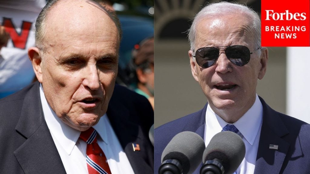 BREAKING NEWS: Rudy Giuliani Announces Defamation Lawsuit Against President Biden