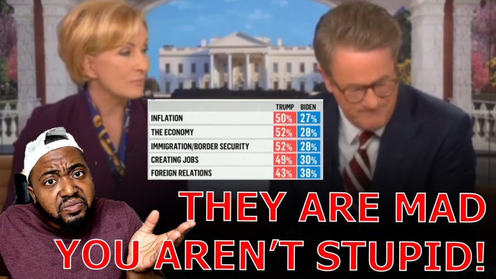 MSNBC COPES Over Biden FAILING TO GASLIGHT Americans On The Economy As TRUMP DOMINATES Joe In Polls!