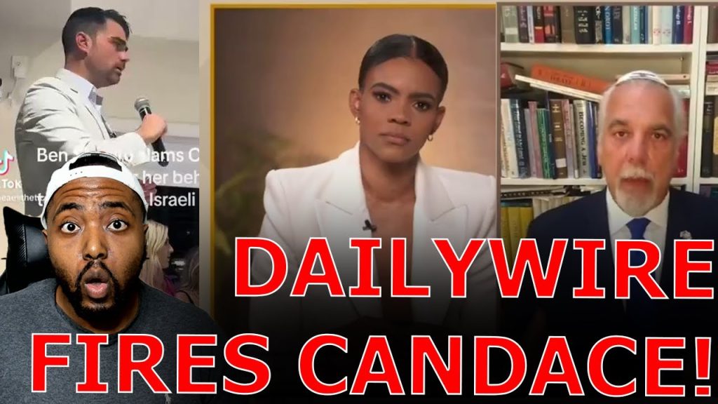 Candace Owens FIRED From The Daily Wire After FUED With Ben Shapiro And WOKE Jewish Rabbis EXPLODES!