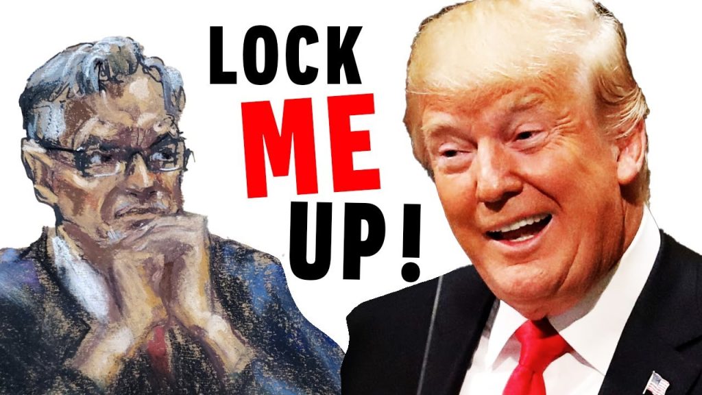 Trump CHALLENGES NY Judge Merchan To Lock Him Up!