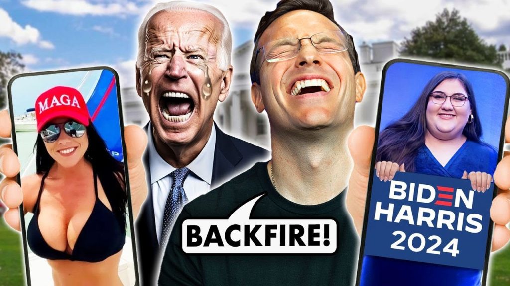 BACKFIRE! MAGA Chicks HIJACK Viral DNC Trend, Biden Voters HUMILIATED | ‘There’s A BIG Difference’