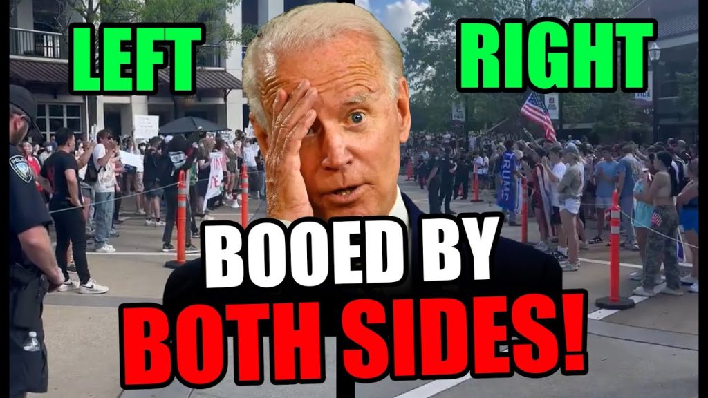 LOL. Joe Biden got booed by BOTH SIDES during this event!