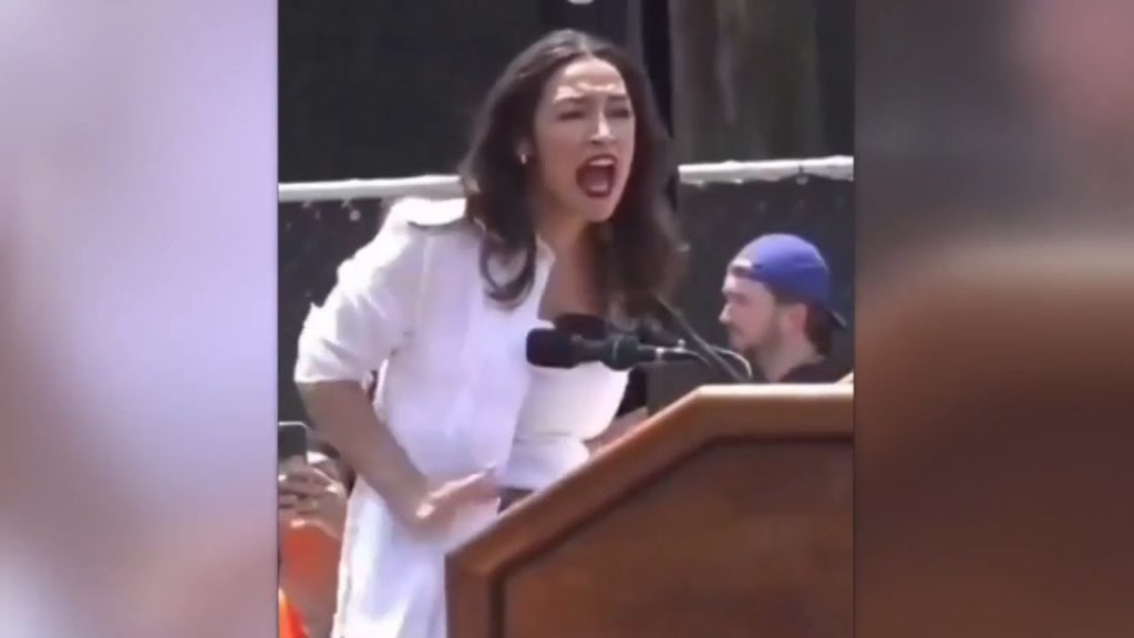 ‘Is she ok?’: AOC loses it at Bronx rally