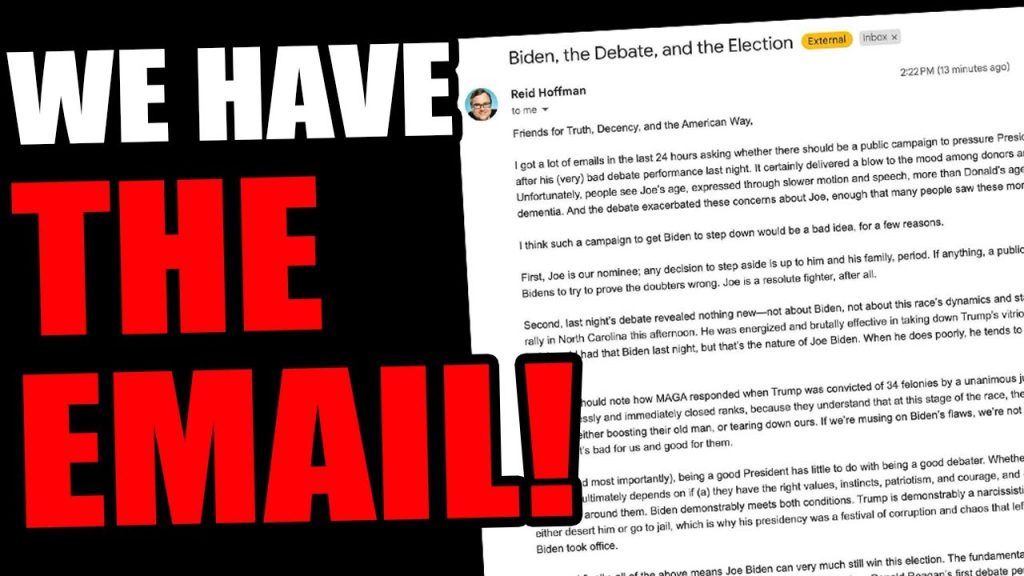 We got our hands on the email he sent out to his supporters… YIKES!