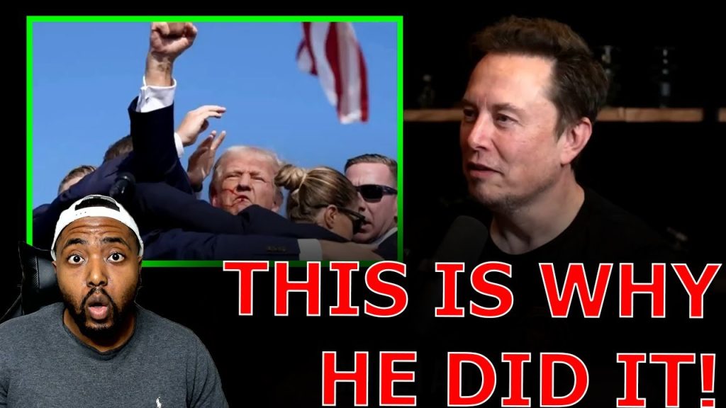 Elon Musk REVEALS THE REAL REASON He ENDORSED President Trump After FAILED Assassination Attempt!