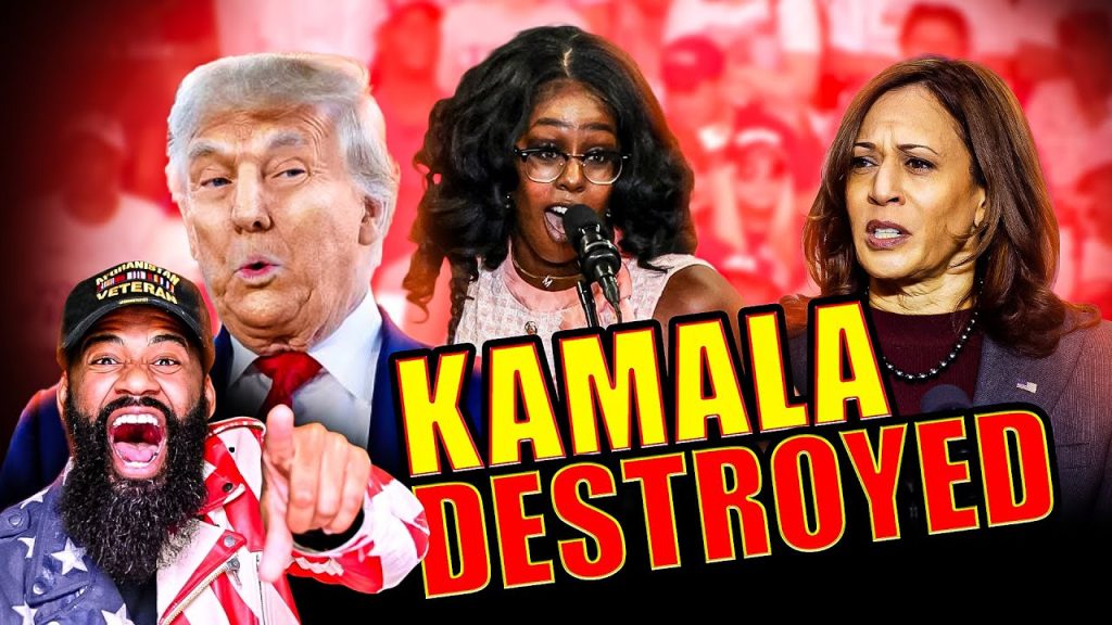 KAMALA DESTROYED by REAL black woman!  Trump supporter defends comments at Atlanta rally [REACTION]