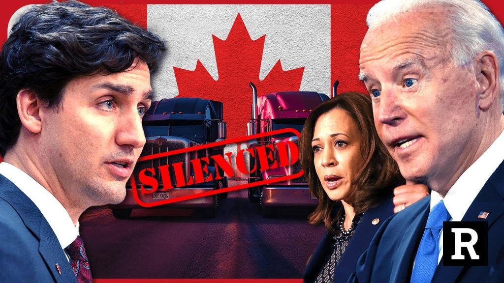 BOMBSHELL REPORT! Biden/Harris COLLUDED with Justin Trudeau to CENSOR Freedom Convoy | Redacted News