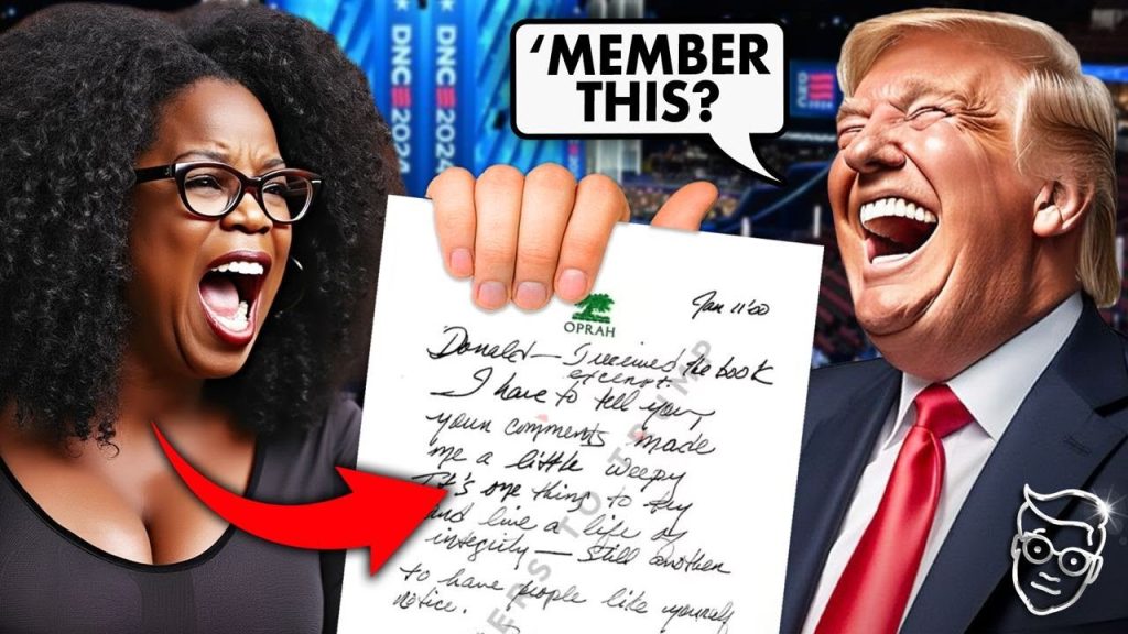 YIKES! Oprah Has PANIC ATTACK As Trump Drops SAVAGE Receipts From Her During DNC Convention Speech