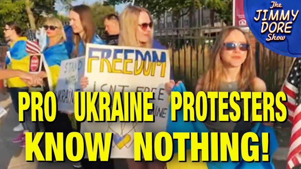 Pro-Ukraine Protesters Easily Stumped With Questions About War