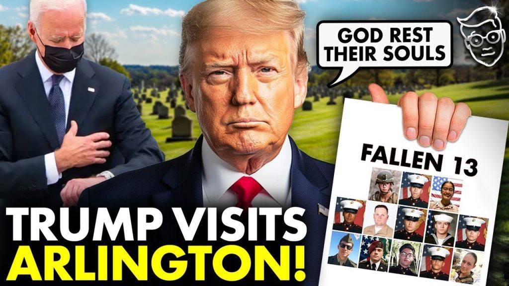 CHILLS: Trump Visits Graves of 13 American Heroes Lost in Afghanistan as Biden HIDES on Vacation CHILLS: Trump Visits Graves of 13 American Heroes Lost in Afghanistan as Biden HIDES on Vacation