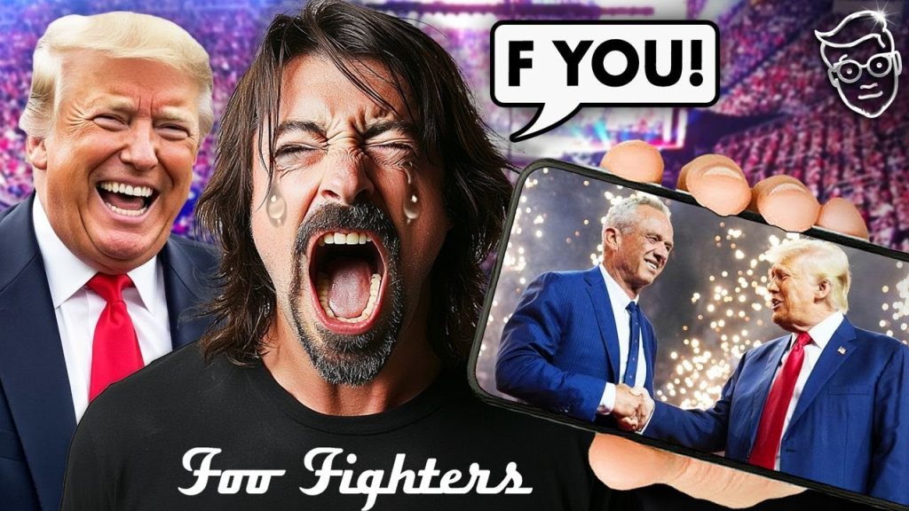 Foo Fighters’ SEETHE with RAGE after RFK Jr. ENDORSES Trump Using Their Song | Trump Drops Receipts Foo Fighters’ SEETHE with RAGE after RFK Jr. ENDORSES Trump Using Their Song | Trump Drops Receipts