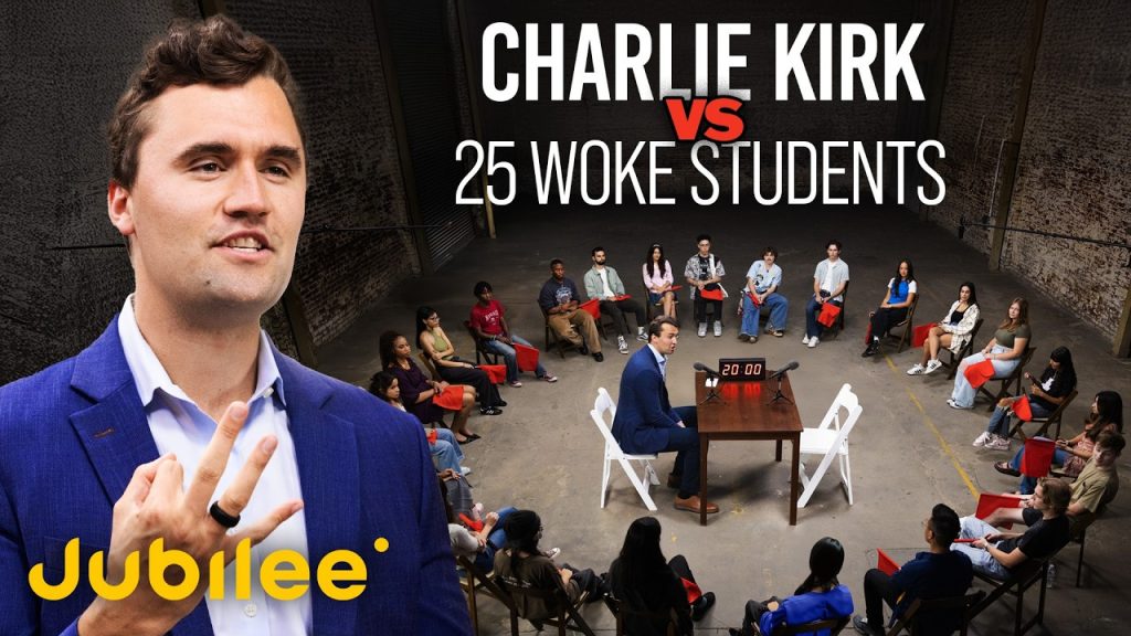 Can 25 Liberal College Students Outsmart 1 Conservative? (feat. Charlie Kirk)