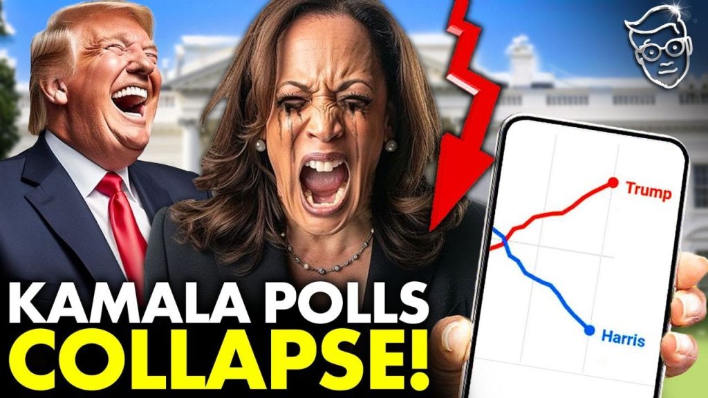 PANIC: Kamala Poll Numbers COLLAPSE, Trump TAKES LEAD Nationally, SURGES in Swing States | ‘COOKED!’