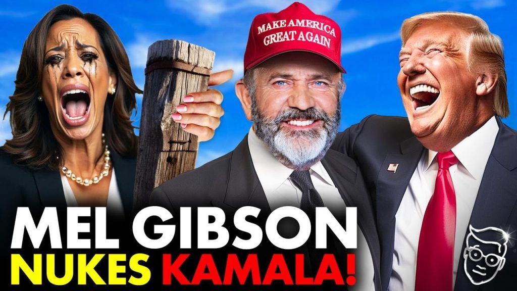 Hollywood LEGEND Mel Gibson Backs Trump While BRUTALLY Roasting Kamala: ‘I.Q. of a FENCE POST!’