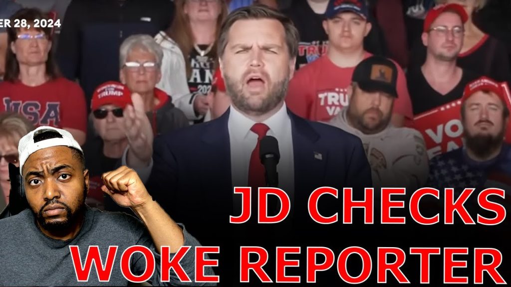 Crowd ERUPTS In Applause After JD Vance CHECKS WOKE Reporter Crying About Trump MSG Rally! Crowd ERUPTS In Applause After JD Vance CHECKS WOKE Reporter Crying About Trump MSG Rally!