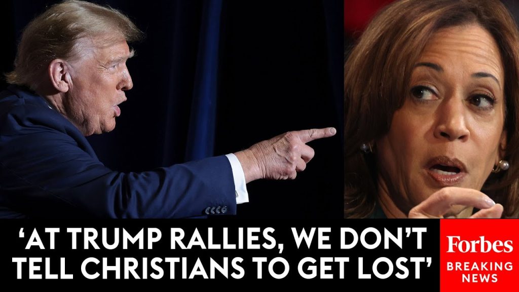 JUST IN: Trump Reacts To Kamala Harris’s Response To Protesters Who Yelled, ‘Jesus Is Lord!’