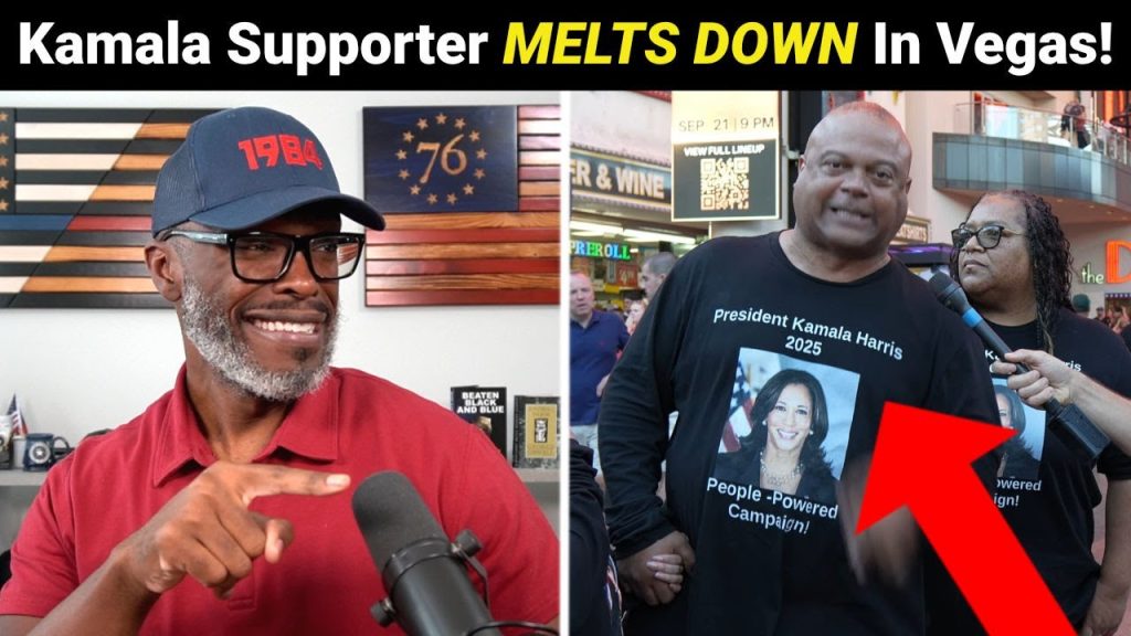 Kamala Supporter MELTS DOWN Over Her Pitiful Track Record! @jamesklug