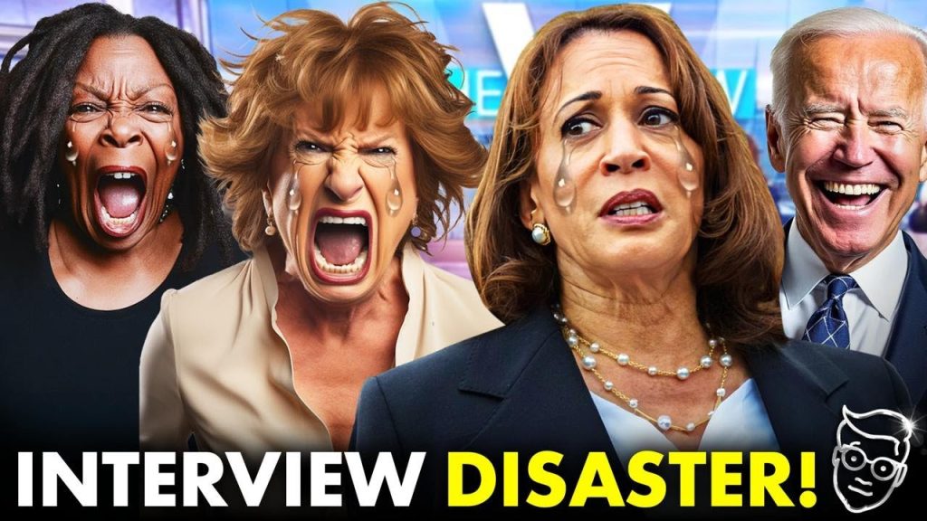 Kamala Makes SHOCKING Admission in TRAIN WRECK Interview on The View | ‘I’ll Be The Same As Biden!’