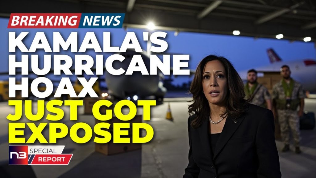 BREAKING: Kamala’s Hurricane Hoax Exposed! Loaded Planes Never Took Off, Insiders Reveal All