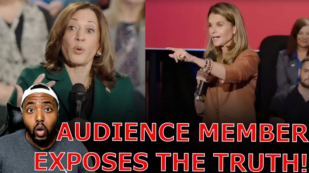 Audience Member EXPOSES Kamala’s STAGED AND SCRIPTED Townhall After Moderator REJECTS Questions!