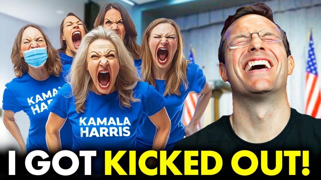 I Got Kicked OUT Of A Kamala ‘Rally!’ Campaign Called COPS On Me For EXPOSING Their EMPTY Event