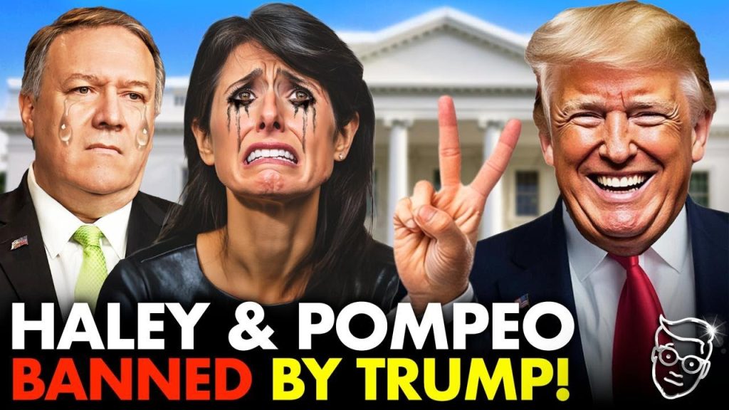 BOOM: Trump BANS Nikki Haley, Mike Pompeo from White House in Humiliating Public Post: ‘No Neocons!’