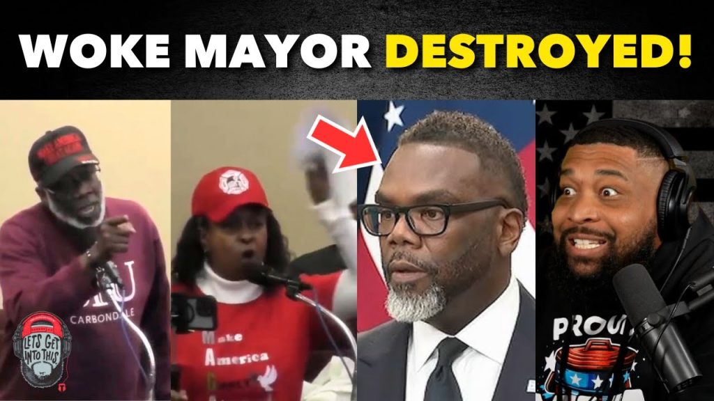 Black Residents RIP Chicago Mayor Brandon Johnson For NOT DEPORTING MIGRANTS!