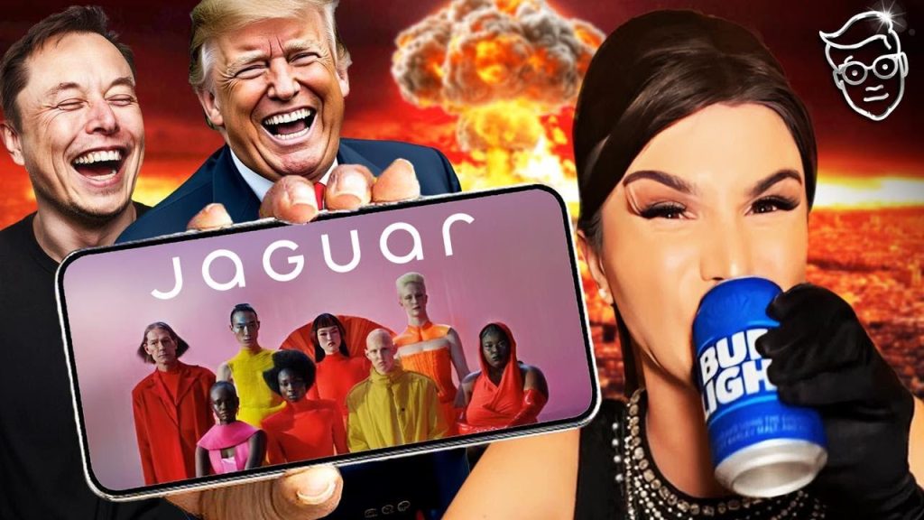 The New Bud Light: Internet DESTROYS Jaguar For Cringe Woke Ad with No Car! ‘Trump Won, Idiots’