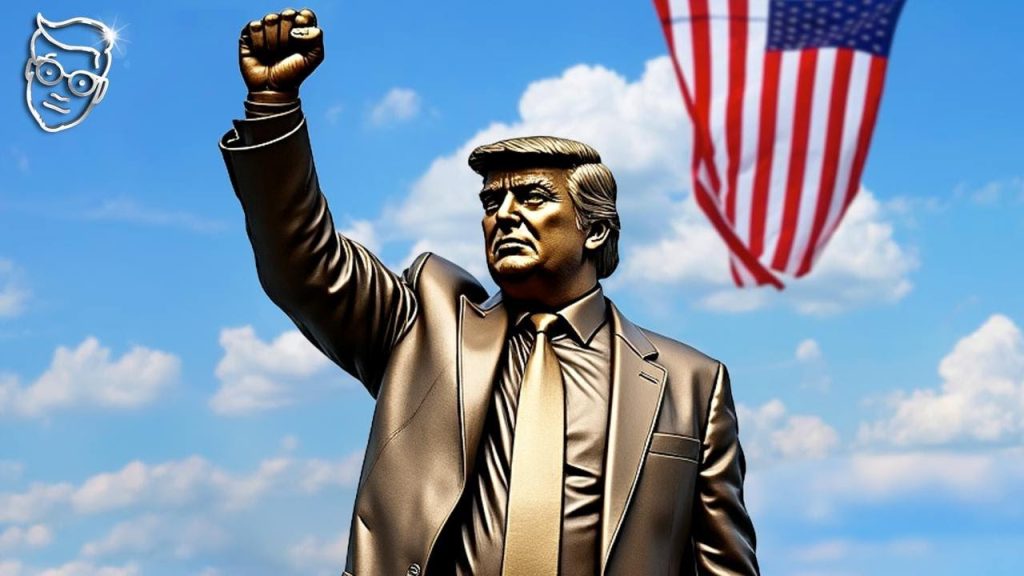 MASSIVE Trump Statue in Iconic Fist Pump Pose Under Construction, Will Be UNVEILED At INAUGURATION