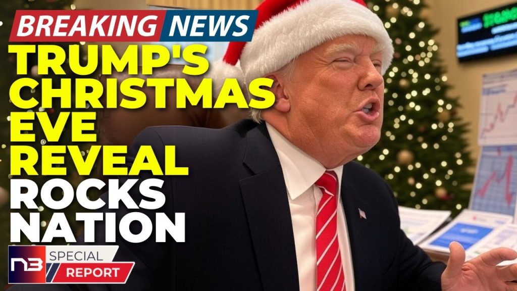 BREAKING: Trump’s Christmas Eve Plans Have The Political World Freaking Out For One Major Reason