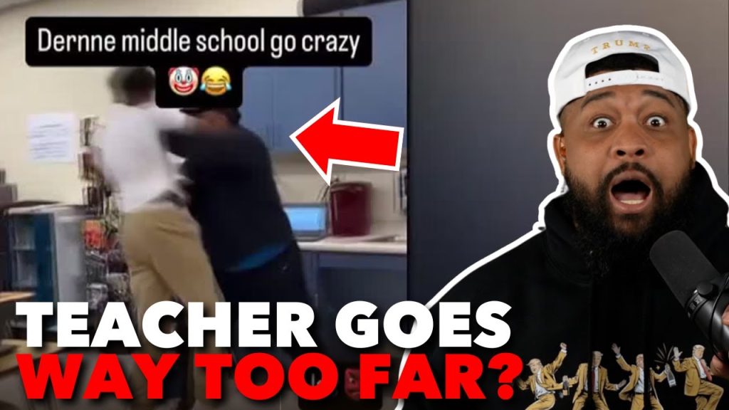 Teacher GOES FULL WWE On Student After TALKING ABOUT His MAMA?