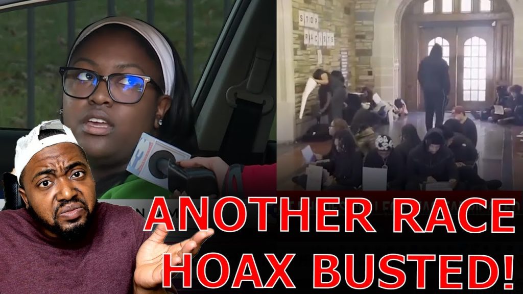 Pro Trump Racist N-Word Messages EXPOSED AS HOAX After WOKE College Campus Protests!