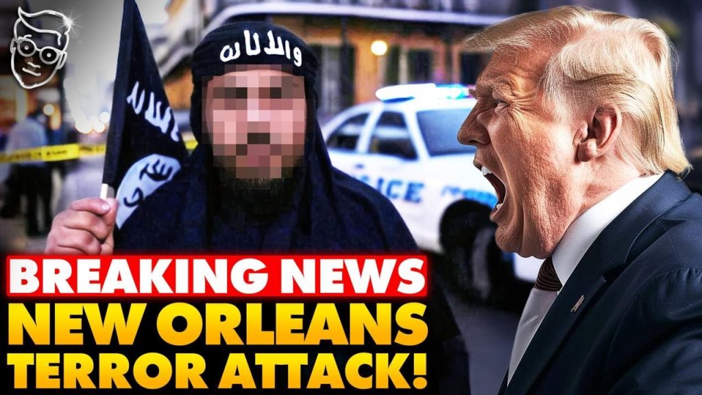 BREAKING Terrorist Driving Truck With ISIS Flag Kills 10 Americans in New Orleans NYE TERROR Attack