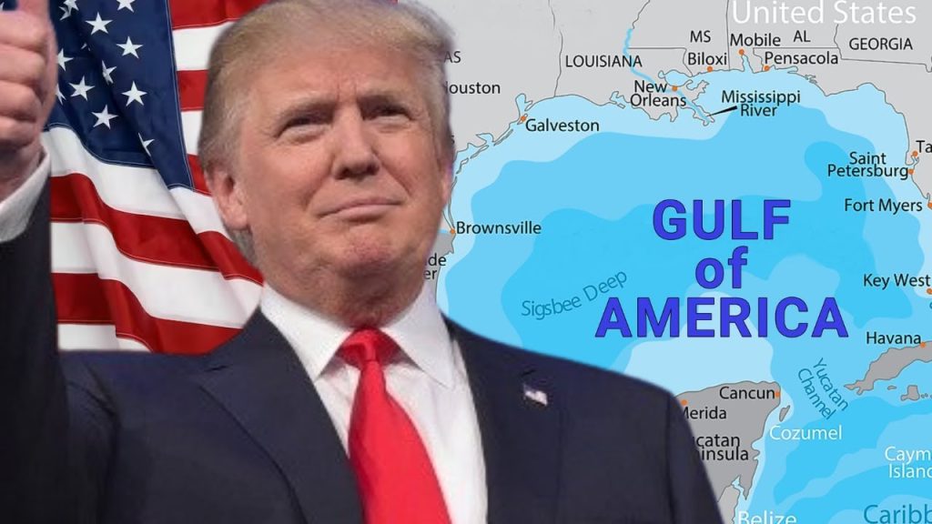 BREAKING! Trump Changes Name of Gulf of Mexico to GULF OF AMERICA!!!