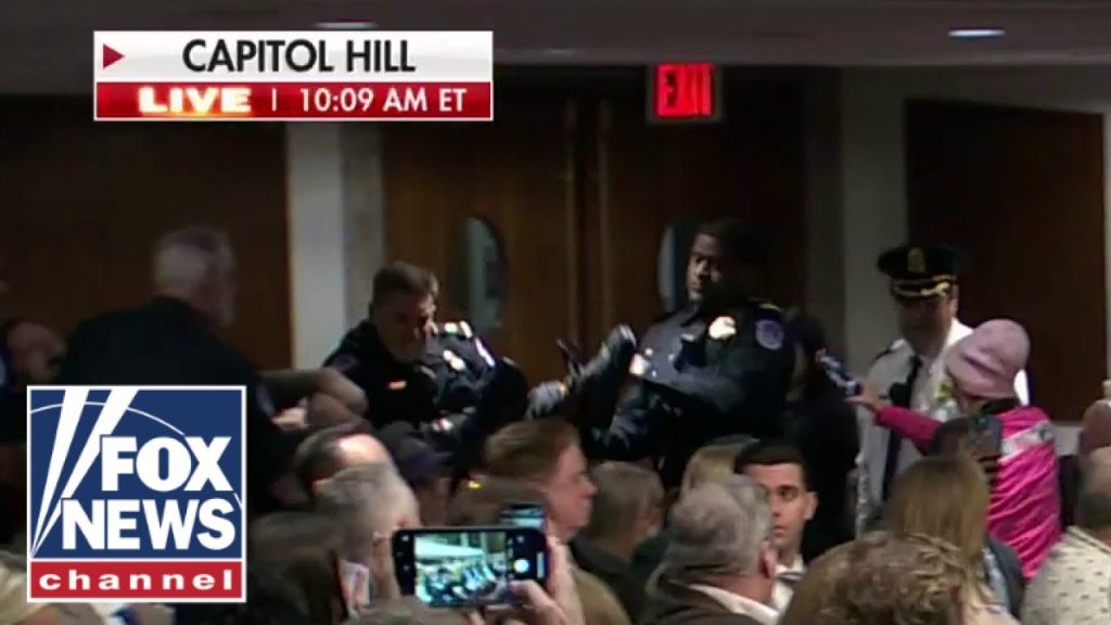 WATCH: Hecklers removed from Pete Hegseth’s confirmation hearing