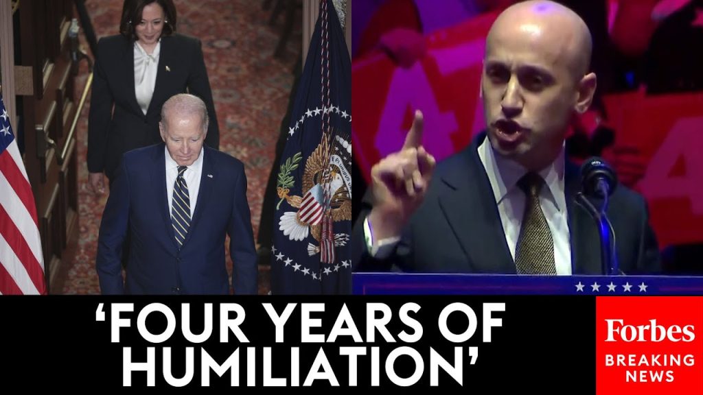 BREAKING NEWS: Stephen Miller Drops The Hammer On Biden-Harris Administration On Its Last Day