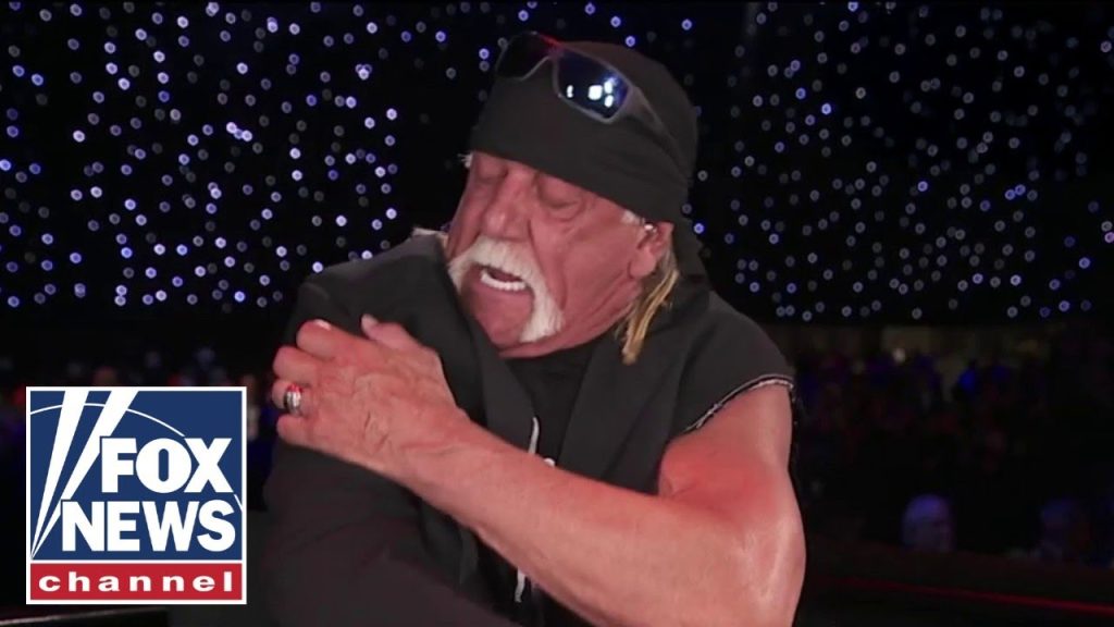 HAVE OUR COUNTRY BACK’: Hulk Hogan rips off tuxedo at Trump inauguration ball